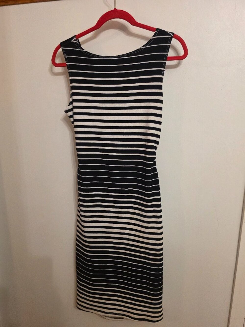 Snap - Dress Size L with Black & White Strips